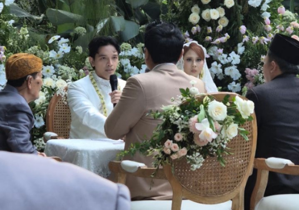 Vidi Aldiano Ungkap Momen Akad Nikah Faishal Tanjung dan Nadin Amizah [Instagram]